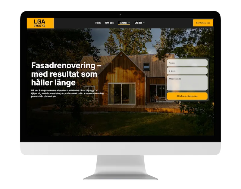 Mockup lgabygg.se